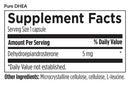 pure dhea (equilife) supplement facts