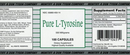 pure l-tyrosine 500 mg montiff label