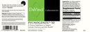 pycnogenol 50 60ct davinci labs label
