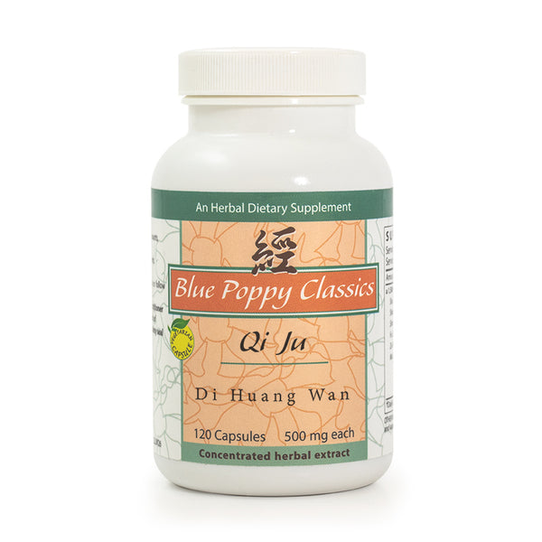 qi ju di huang wan (blue poppy)