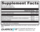 quercetin 20× plus (xymogen) supplement facts