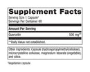 quercetin 500 mg (metagenics) supplement facts