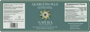 quercetin plus natura health products label