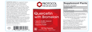 quercetin with bromelain (protocol for life balance) label