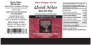 quiet nites (blue poppy) label