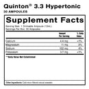original quinton hypertonic 30 ampoules quicksilver scientific supplement facts