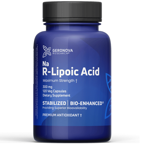 R-Lipoic Acid 300 mg (GeroNova Research) 120ct
