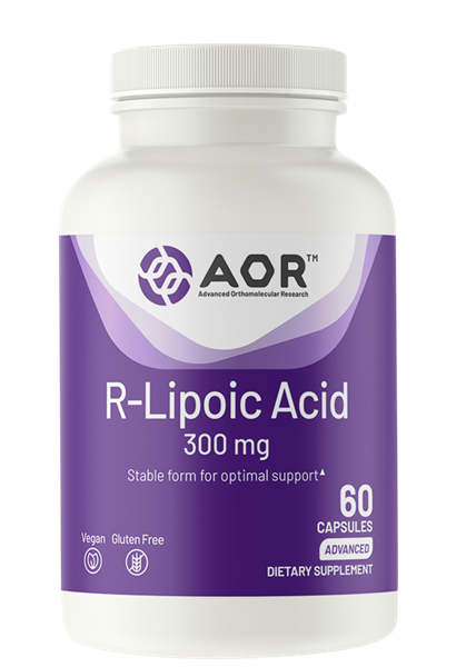 r-lipoic acid 300 mg advanced orthomolecular research | AOR