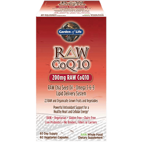 RAW CoQ10 200 mg (Garden of Life)