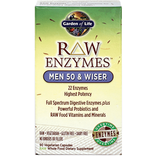 RAW Enzymes Men 50 & Wiser (Garden of Life)