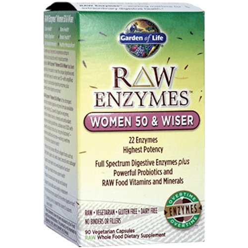 RAW Enzymes Women 50 & Wiser (Garden of Life)