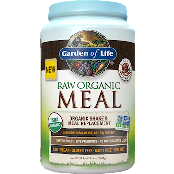 RAW Organic Meal Chocolate (Garden of Life) Front