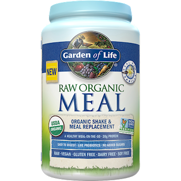 RAW Organic Meal Vanilla (Garden of Life) Front