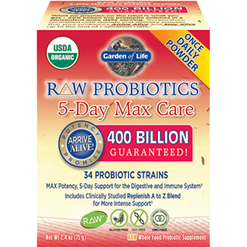 RAW Probiotics 5 Day Max Care (Garden of Life)