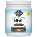 raw organic meal chocolate garden of life
