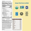 raw organic protein chocolate garden of life nutrition facts