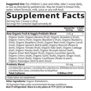 raw probiotics kids garden of life supplement facts