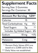 rescue plus sleep (nelson bach) supplement facts