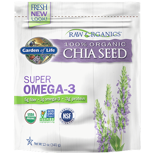 Raw Organics - Organic Chia Seeds (Garden of Life)