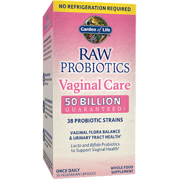 Raw Probiotics Vaginal Care Shelf Stable (Garden of Life)