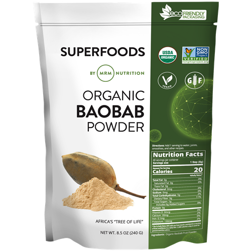 organic baobab fruit powder (metabolic response modifier)