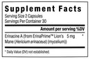 real mycelium (real mushrooms) supplement facts