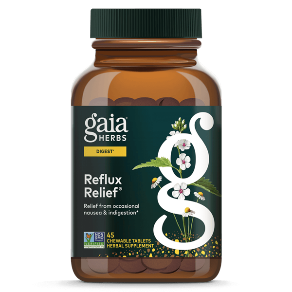 reflux relief gaia herbs