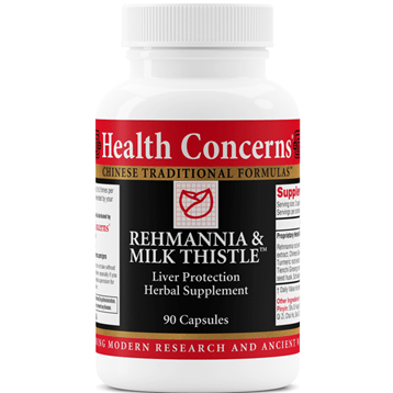 Rehmannia & Milk Thistle (Health Concerns) 90ct Front