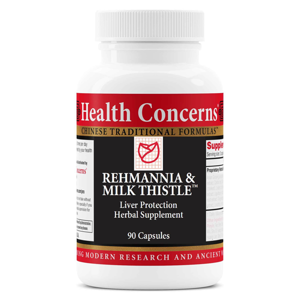 rehmannia & milk thistle health concerns