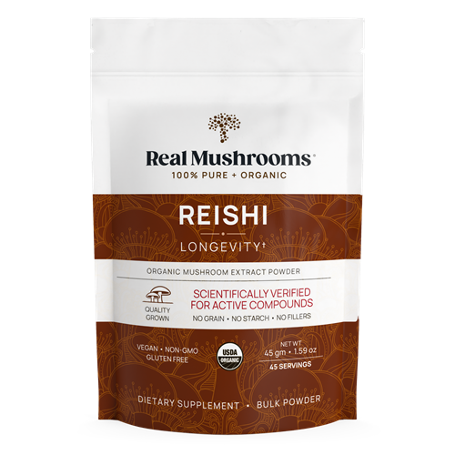 Reishi Mushroom Extract Powder (Real Mushrooms)