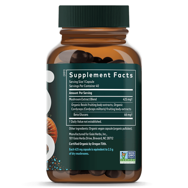 reishi & cordyceps gaia herbs