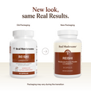 reishi mushroom extract capsules (real mushrooms)