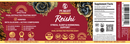 reishi mushroom extract (purest mushrooms) label