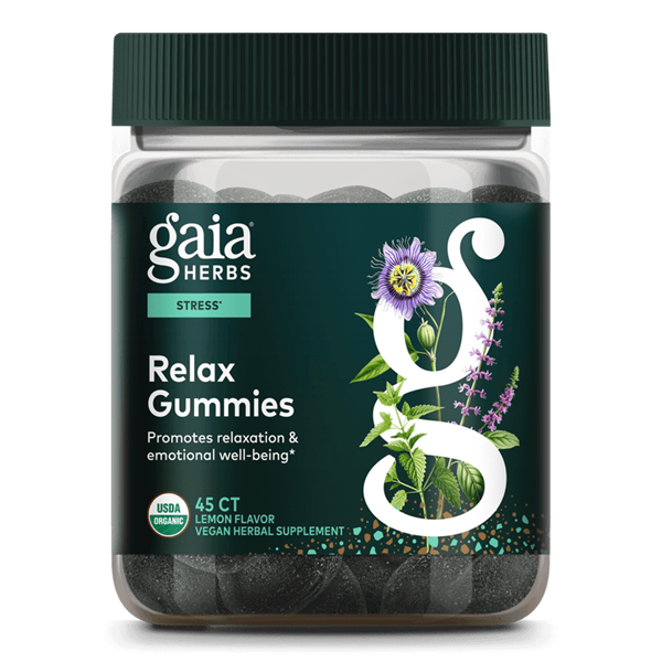 relax gummies gaia herbs