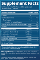 reload bcaa+g watermelon (metabolic response modifier) supplement facts
