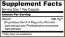 relora 300 mg (now foods) supplement facts