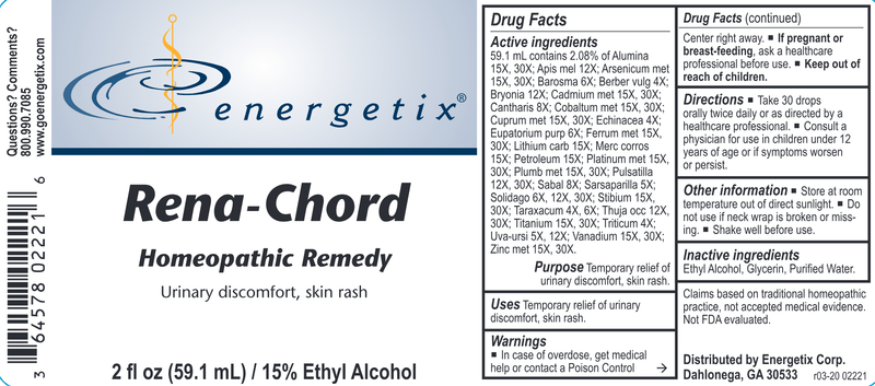 Rena-Chord (Energetix) Label