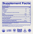 renewable energy pre-workout powder supplement facts