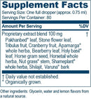 rentone drops ayush herbs supplement facts