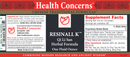 resinall k health concerns label
