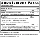 restful sleep and pain relief new chapter supplement facts
