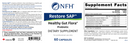 buy restore sap (nfh nutritional fundamentals)
