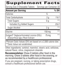 rhizinate deglycyrrhizinated licorice fructose free (integrative therapeutics) supplement facts