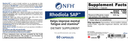 rhodiola sap (nfh nutritional fundamentals) label
