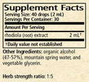 rhodiola wise woman herbals supplement facts
