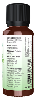 rosemary oil (now organic essential oils)