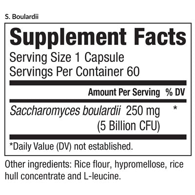 S. Boulardii (EquiLife) supplement facts