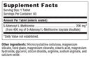 same 200 sfi health supplement facts