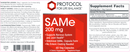 BACKORDER ONLY - SAMe 200 mg