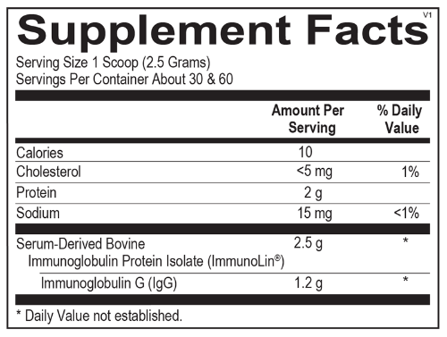 sbi protect powder ortho molecular supplement facts